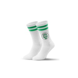Sportsocken Weiß/Grün inkl....